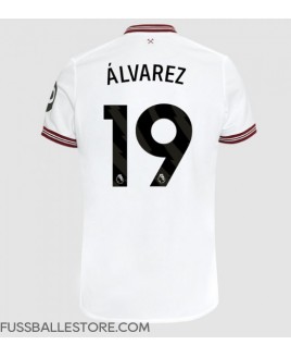 Günstige West Ham United Edson Alvarez #19 Auswärtstrikot 2023-24 Kurzarm